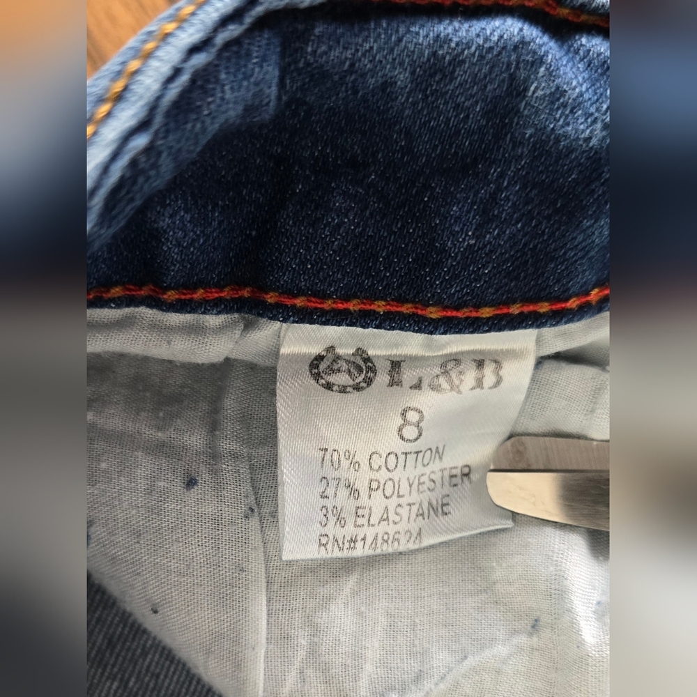 Straight Leg Succulent Cactus Patchwork Jeans Siz… - image 8